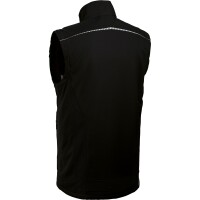 Leibwächter Stretch Softshell Bodywarmer Schwarz XS