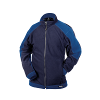 Dassy Kazan Zweifarbige Fleecejacke Dunkelblau/Royalblau 3XL