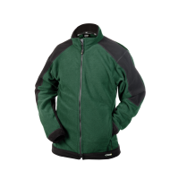 Dassy Kazan Zweifarbige Fleecejacke Grün/Schwarz L