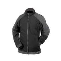Dassy Kazan Zweifarbige Fleecejacke Schwarz/Zementgrau M